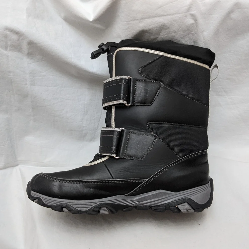 Lands' End Unisex Kids Insulated Snow Boots Size 5
